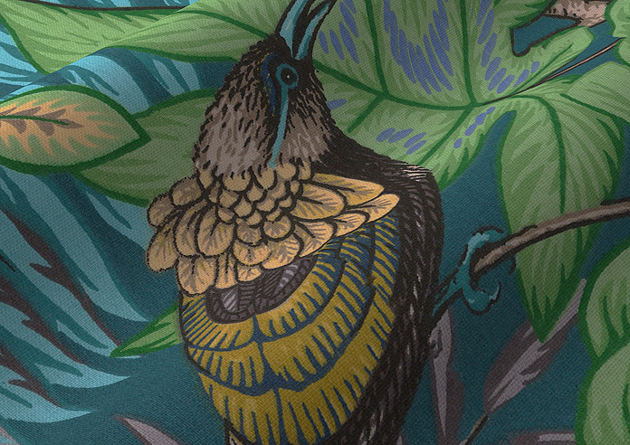 Rain Forest, Lagoon - Roman Blind - Image 4